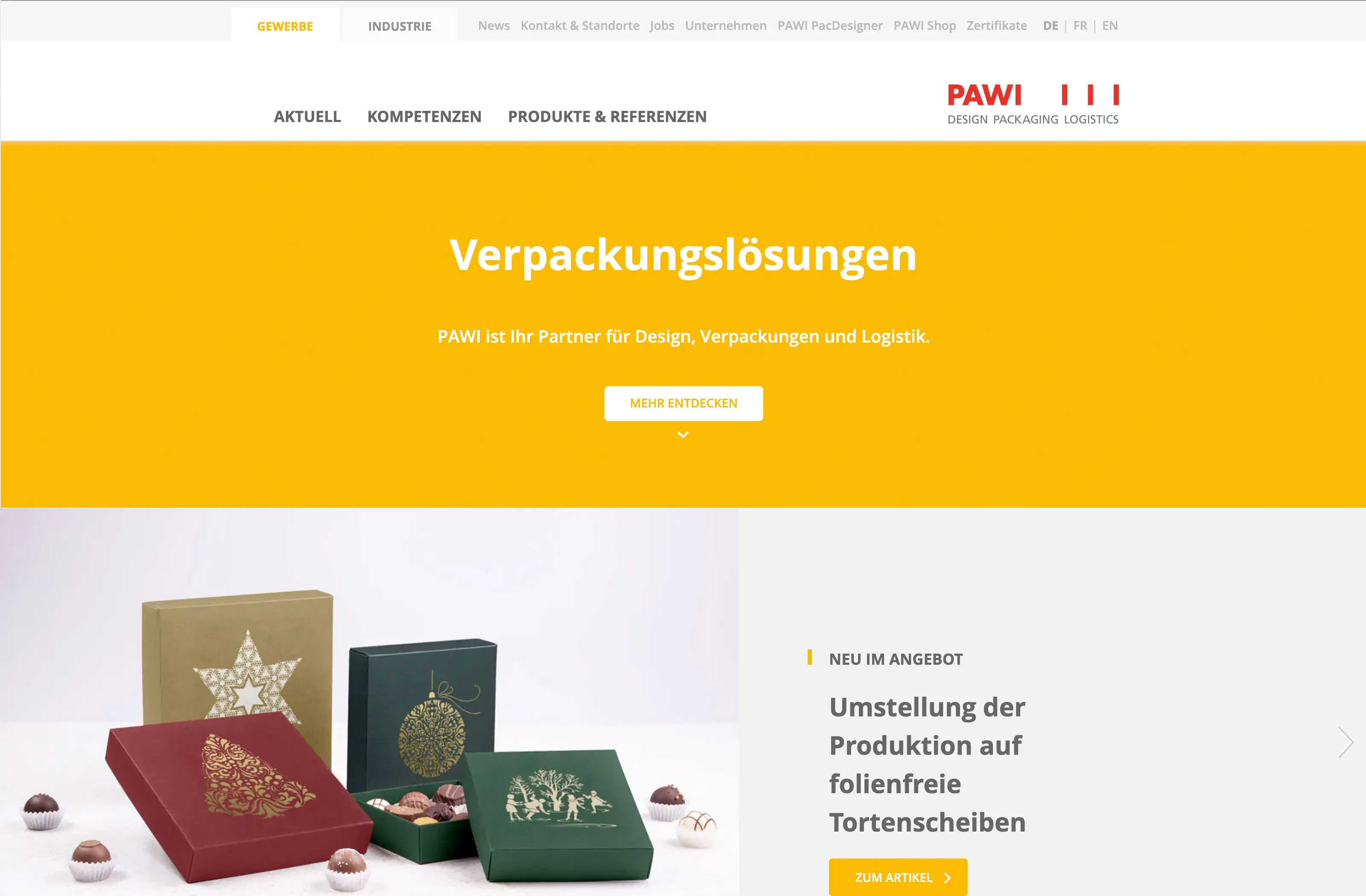 PAWI - Vorher