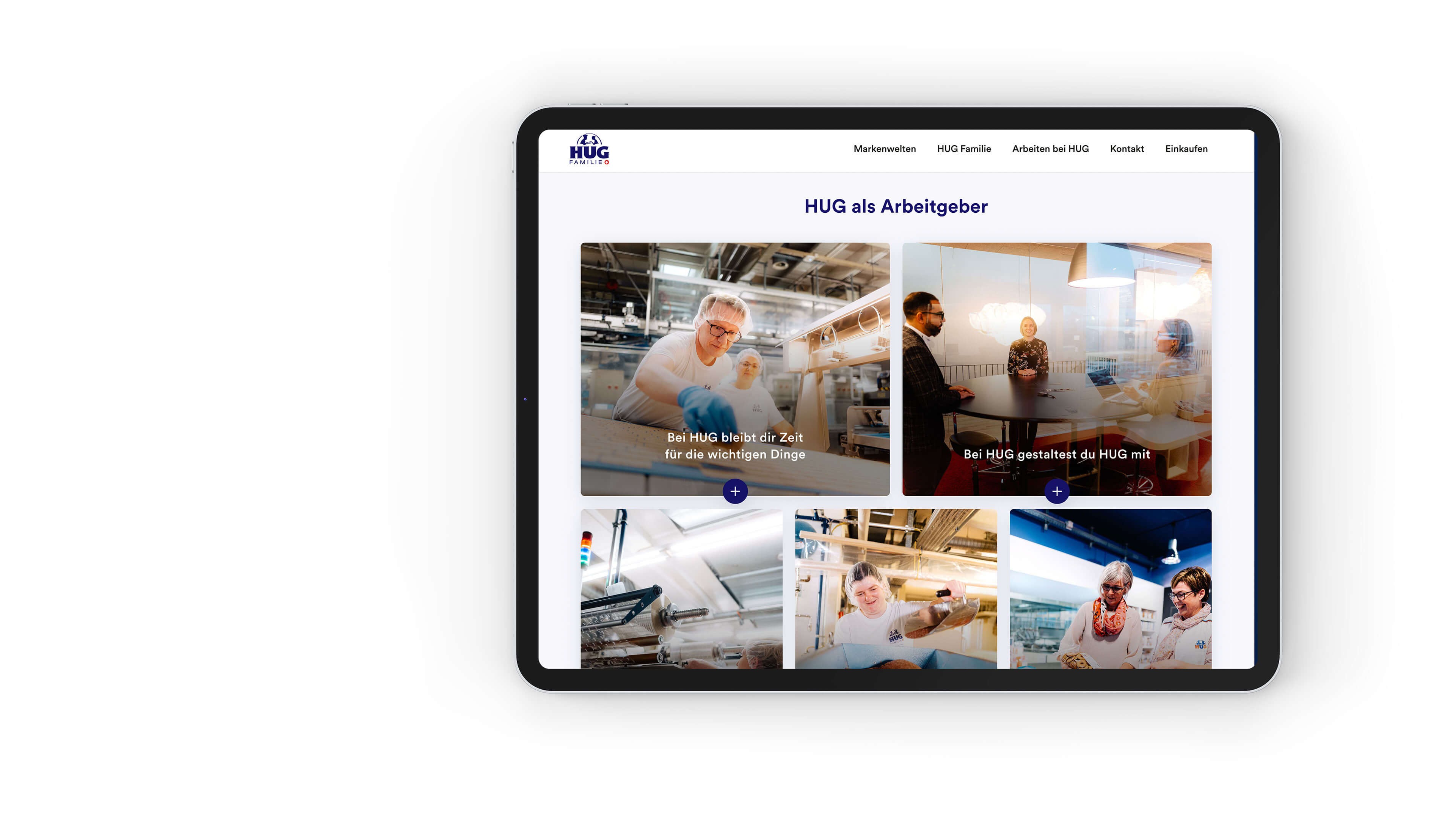 HUG Berufswelt: Fürs Bewerben begeistern.