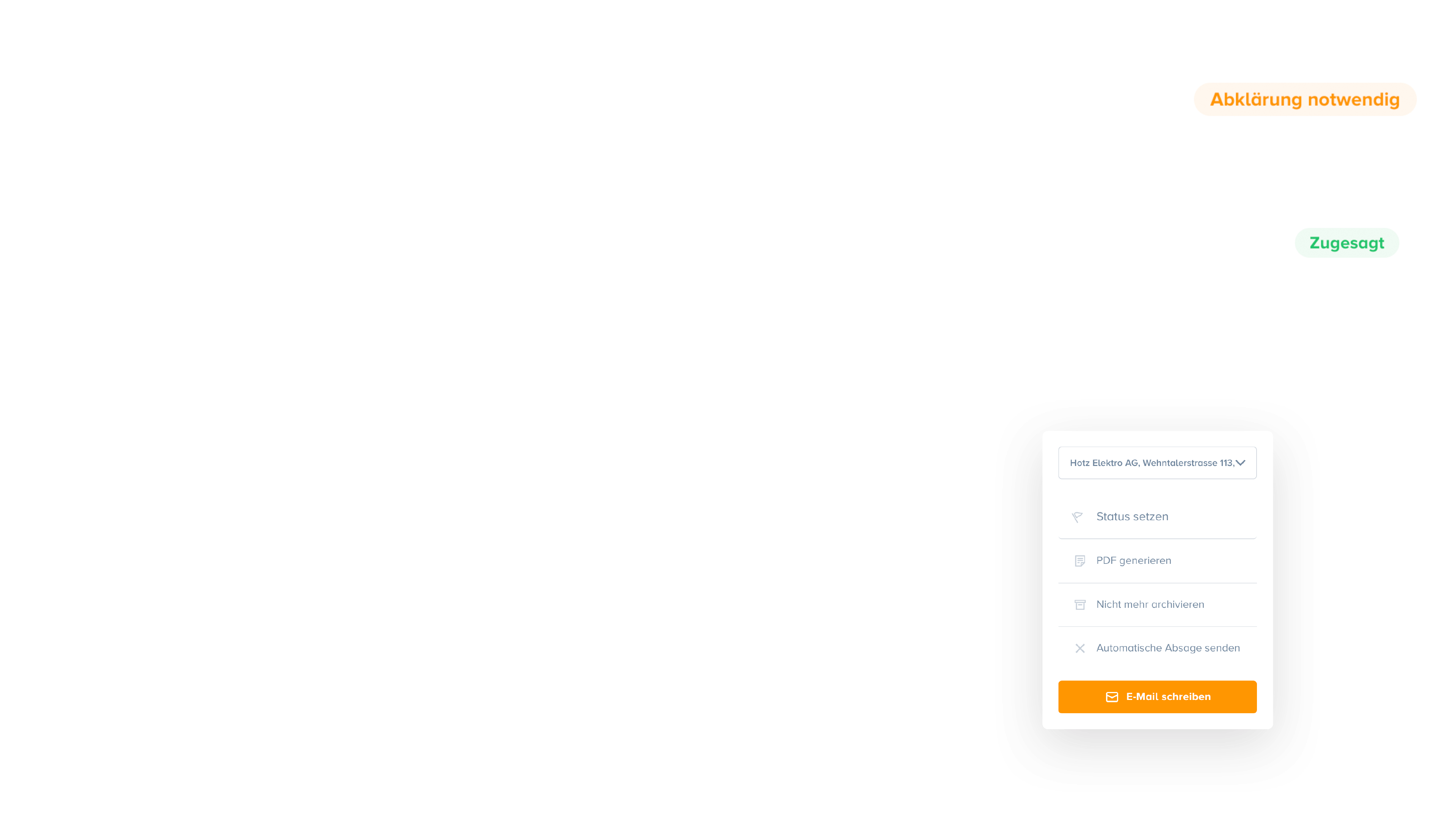 Bewerbungs-Management <br>für Betriebe