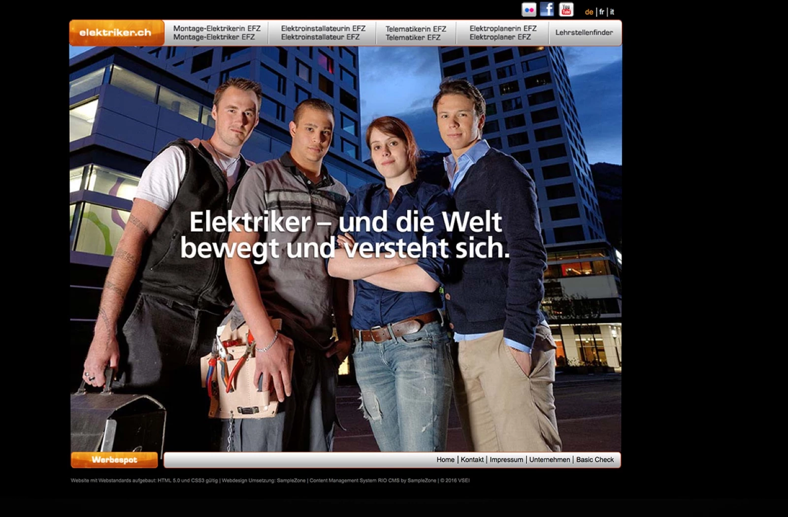 e-chance.ch - Vorher