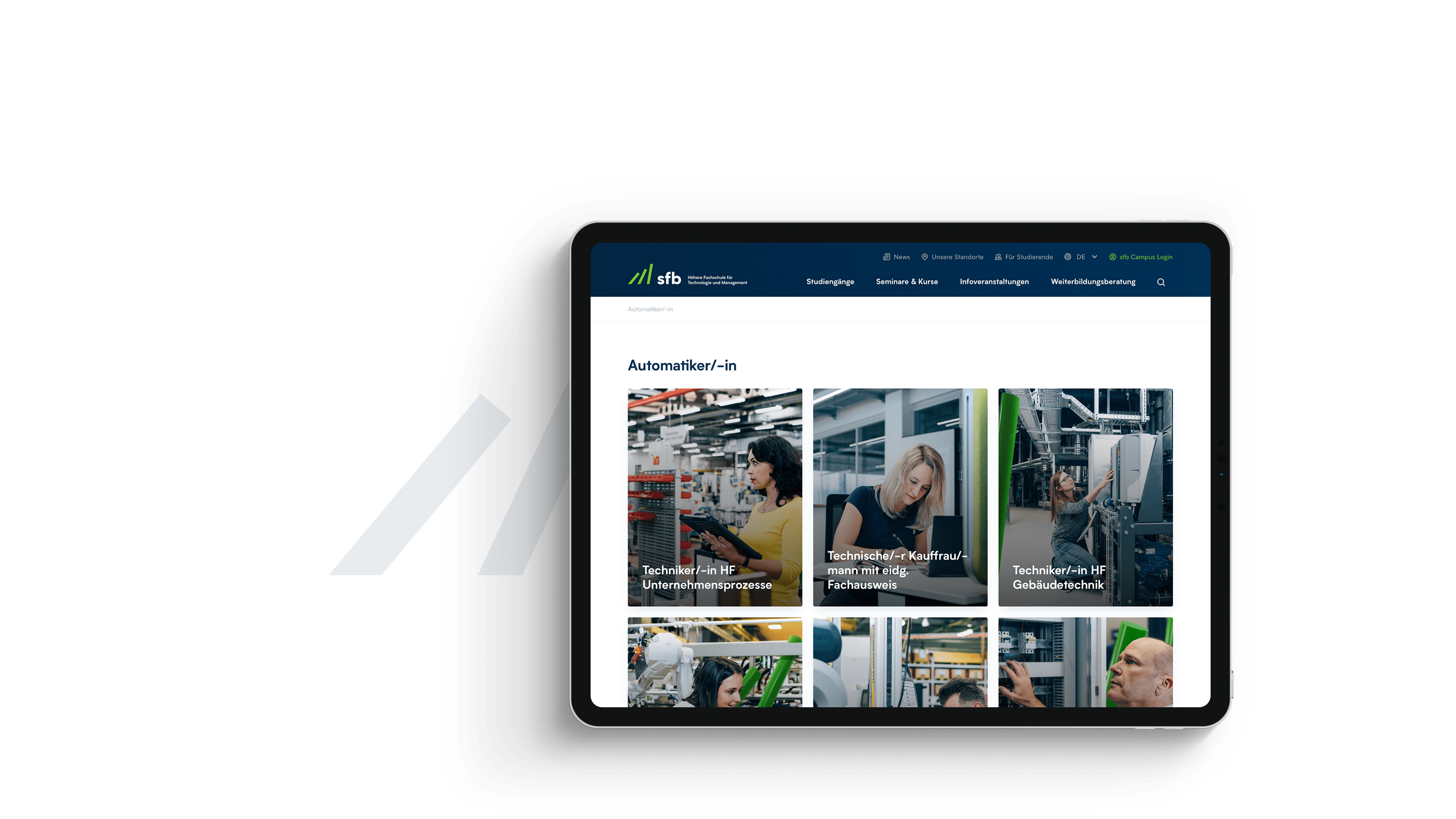 Der sfb Upgrade-Fahrplan
