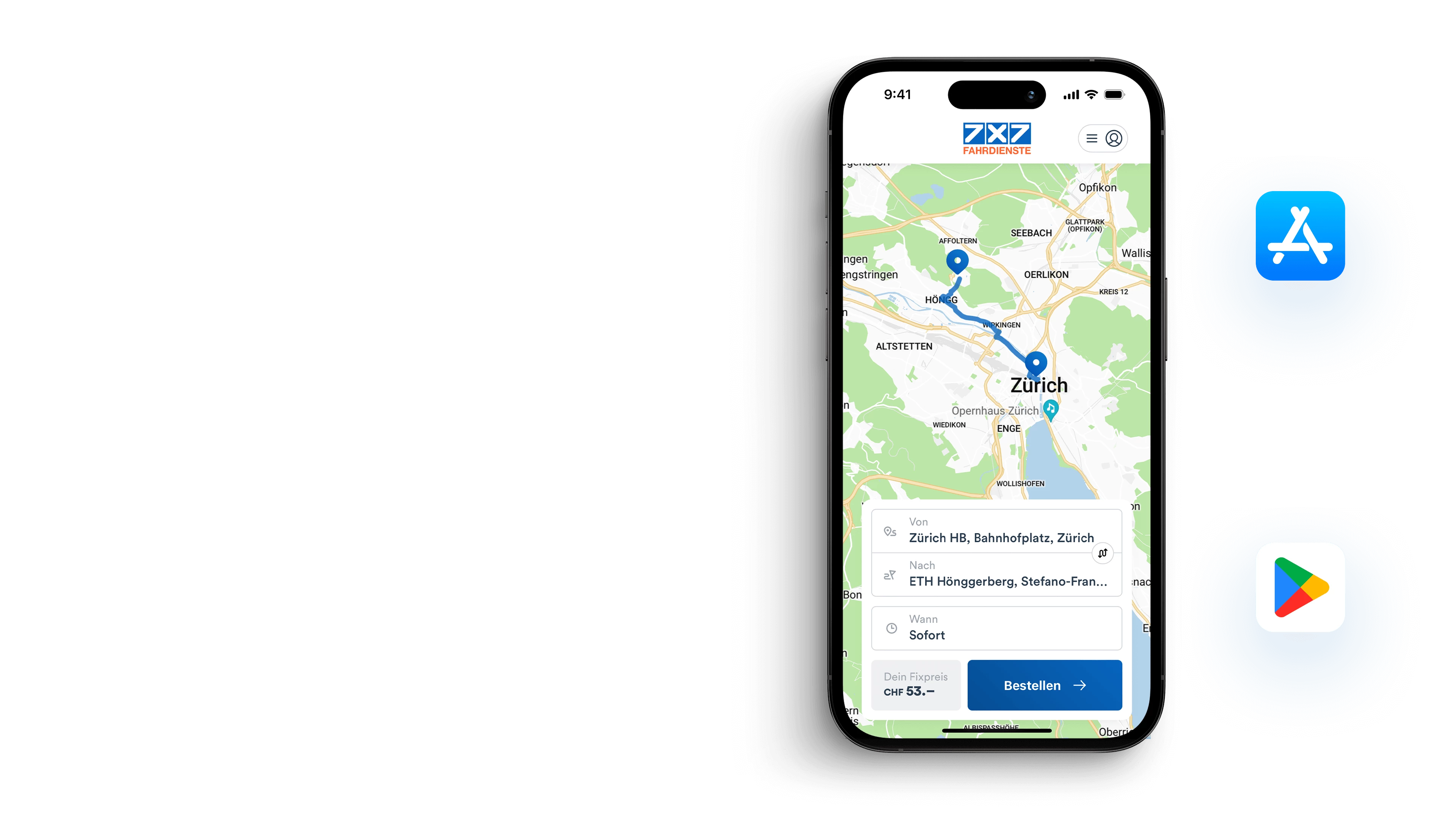 Eine eigene App für Stammgäste.